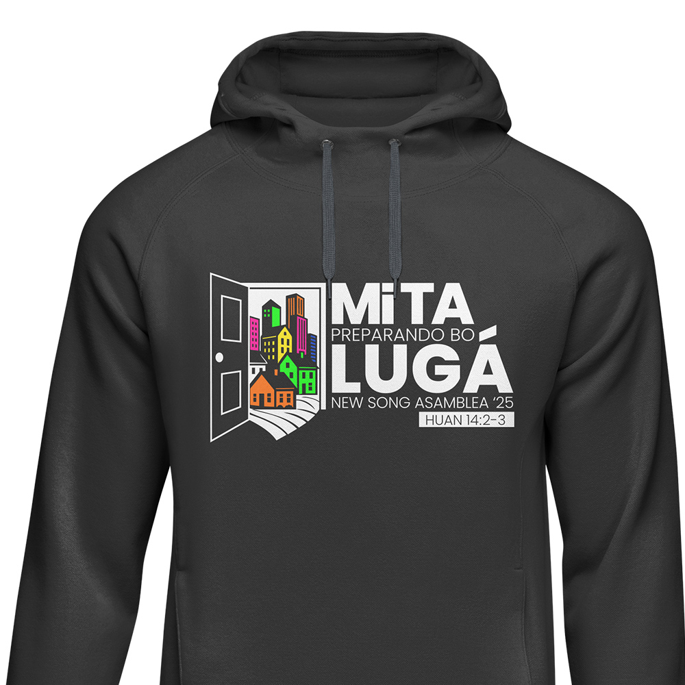 Charcoal White Hoodie Asamblea 2025
