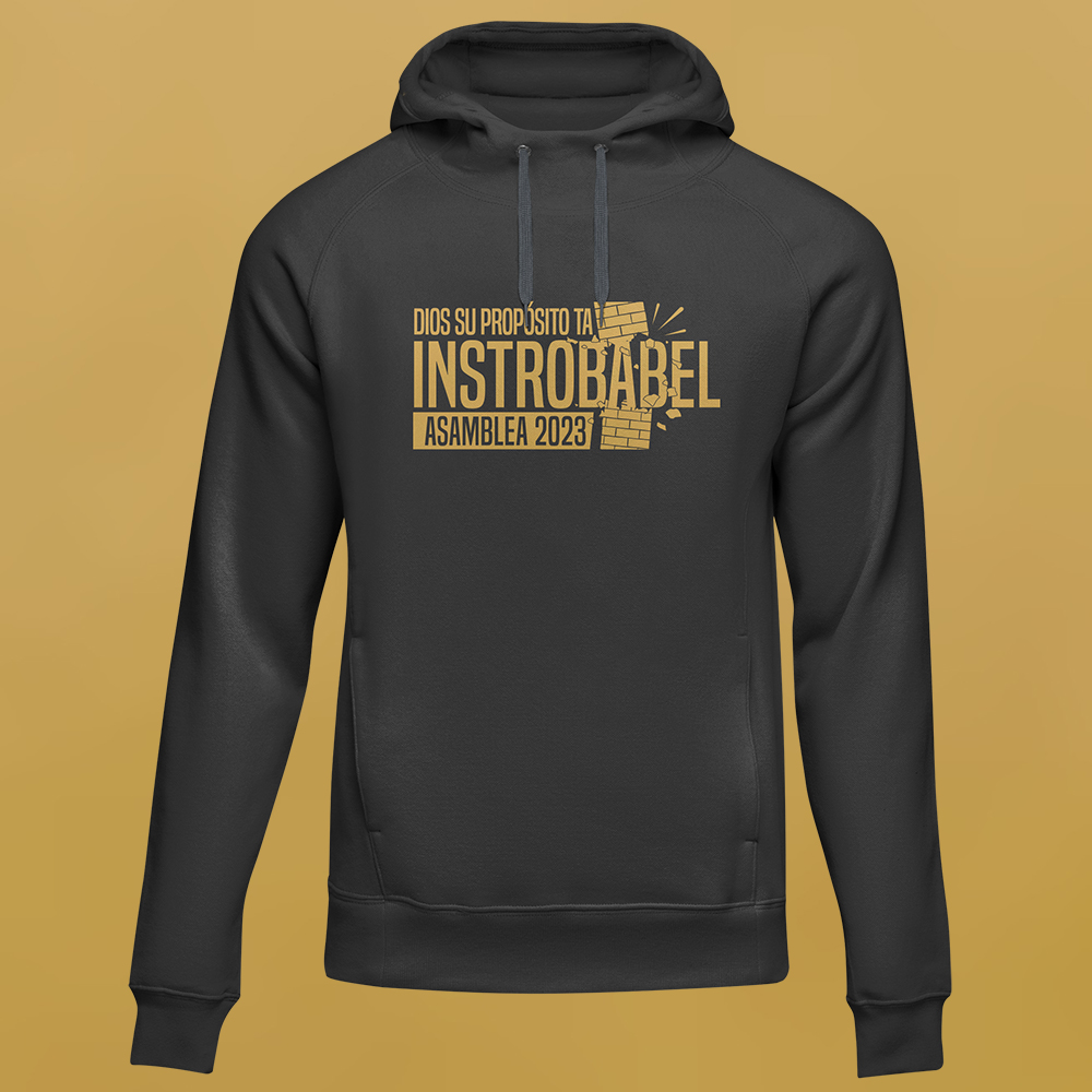 Charcoal - Gold Hoodie Asamblea 2023